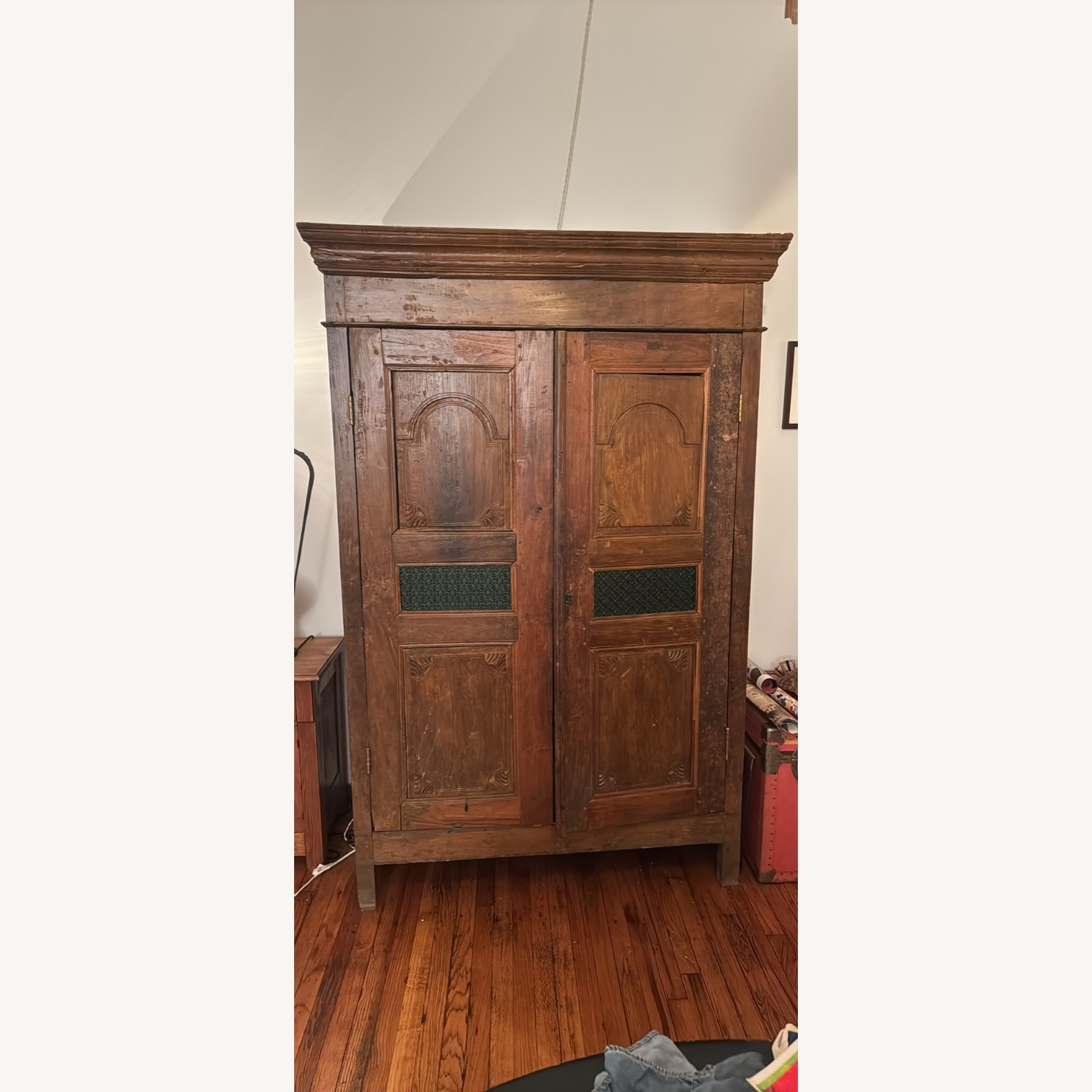 Vintage/Antique Wooden Armoire - image-0
