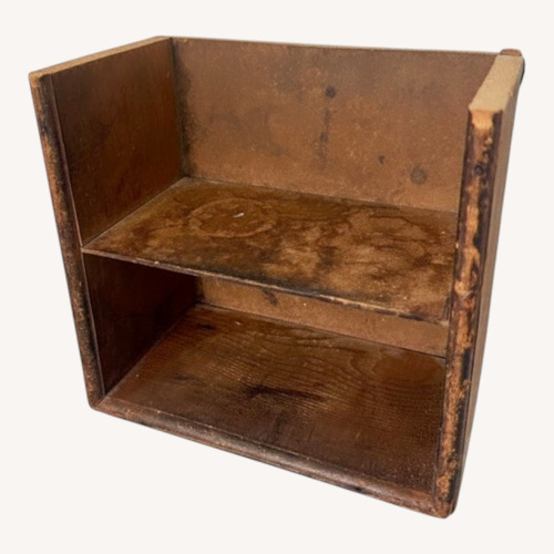 Used Small Antique Vintage Wooden Floating Shelf  for sale on AptDeco