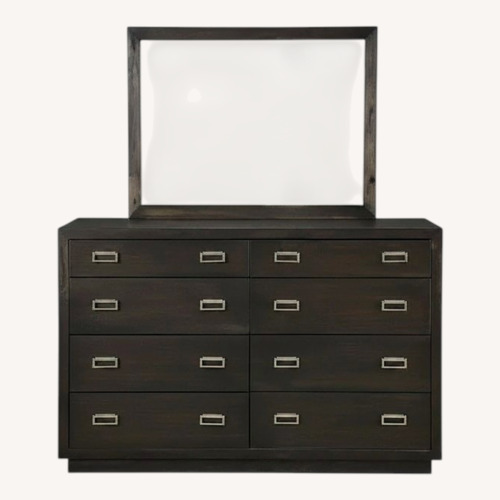 Used Ashley Furniture Hyndell Dresser W Mirror for sale on AptDeco