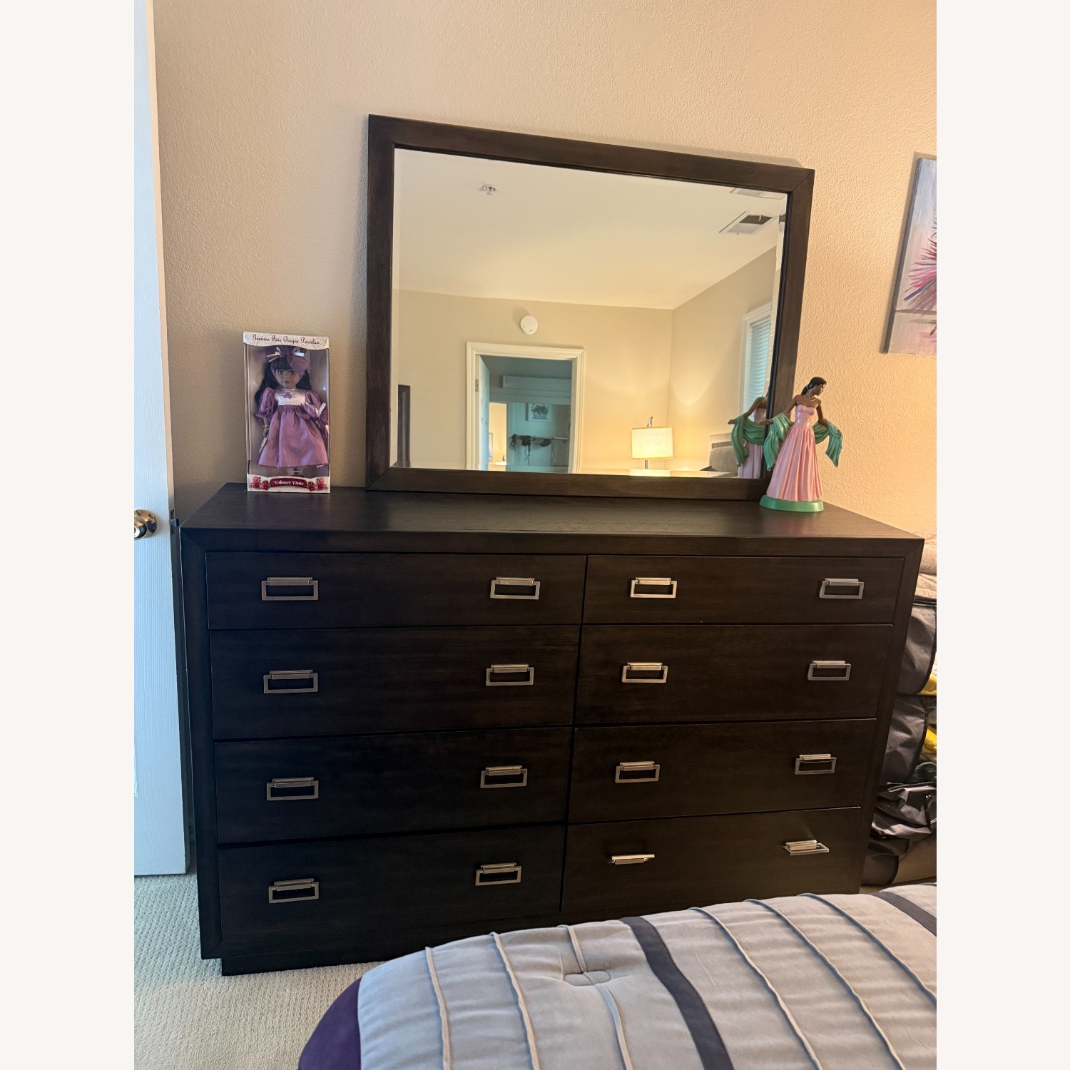 Ashley Furniture Hyndell Dresser W Mirror - image-1