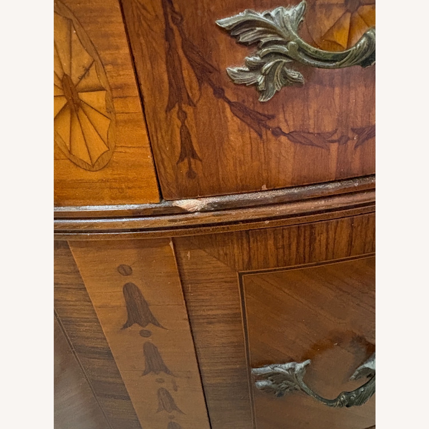 Vintage/Antique Finds Natural Wood Sideboard - image-4