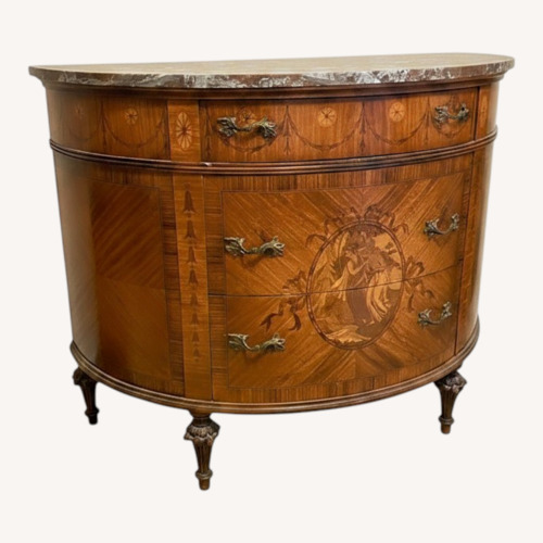 Used Vintage/Antique Finds Natural Wood Sideboard for sale on AptDeco