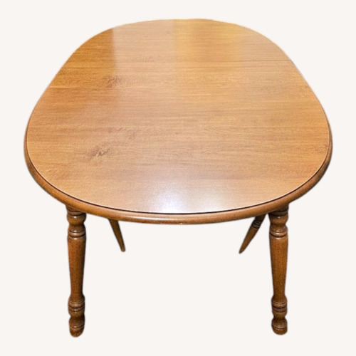 Used Vintage/Antique Finds Light Brown Dining Table for sale on AptDeco