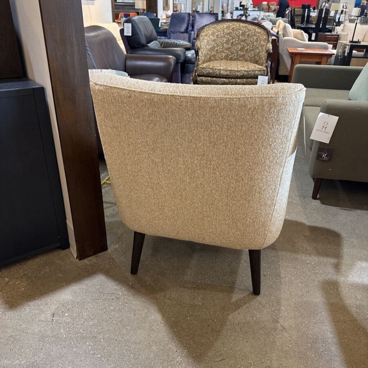 Room & Board Quinn Lounge Chair Conley Saffron - image-3