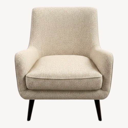 Used Room & Board Quinn Lounge Chair Conley Saffron for sale on AptDeco