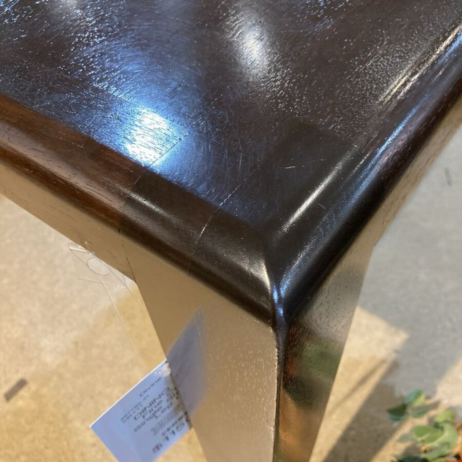 Fine Custom Single Slab Sleek Leg Dining Table - image-5