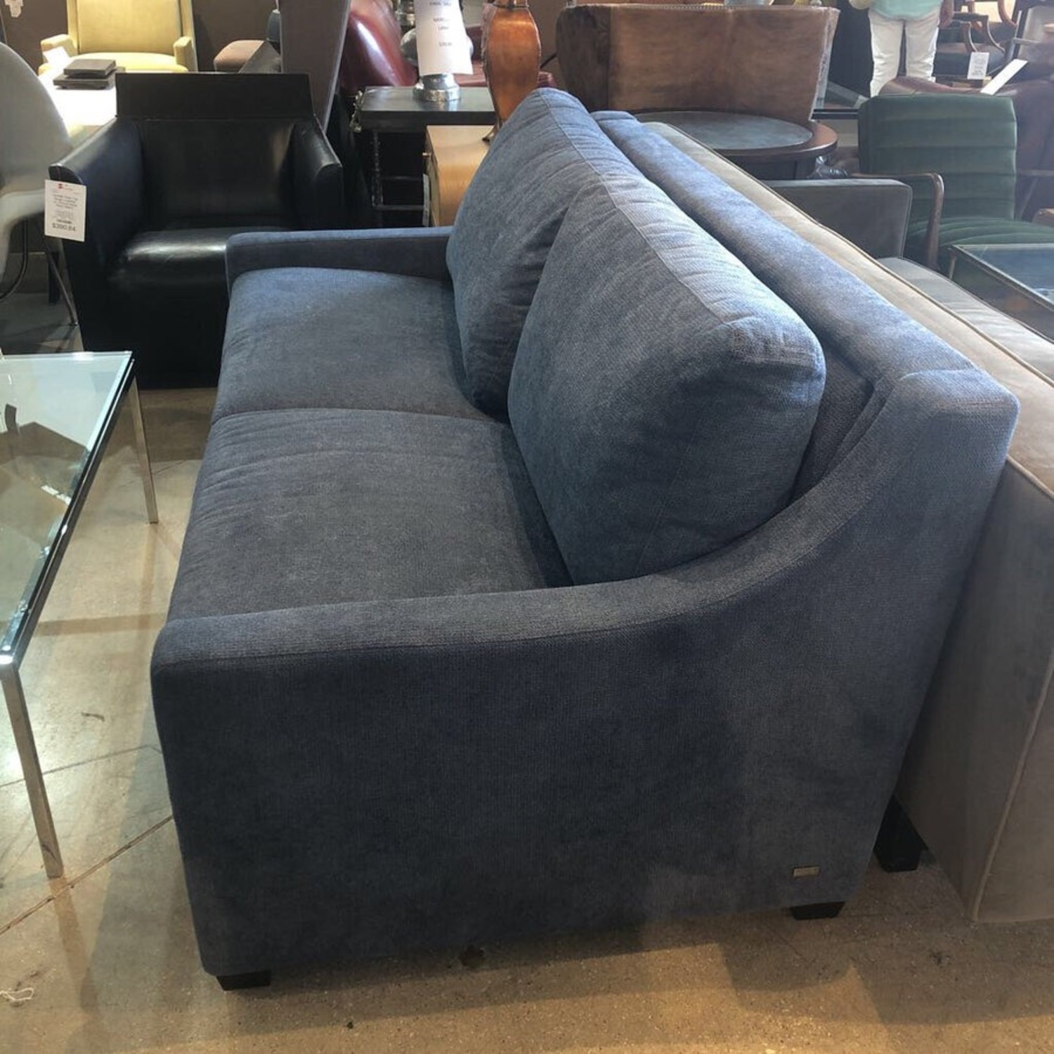 American Leather Perry Queen Fabric Sleeper Sofa - image-4