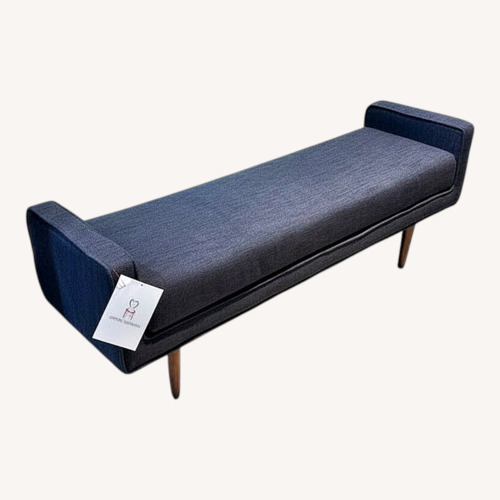Used West Elm Landry Upholstered Bench for sale on AptDeco