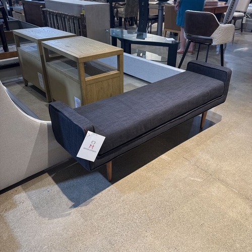 Used West Elm Landry Upholstered Bench for sale on AptDeco