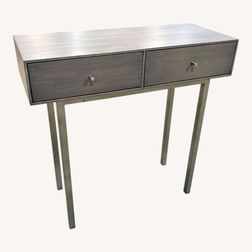 Used Hudson 2-Drawer Console Table Maple for sale on AptDeco