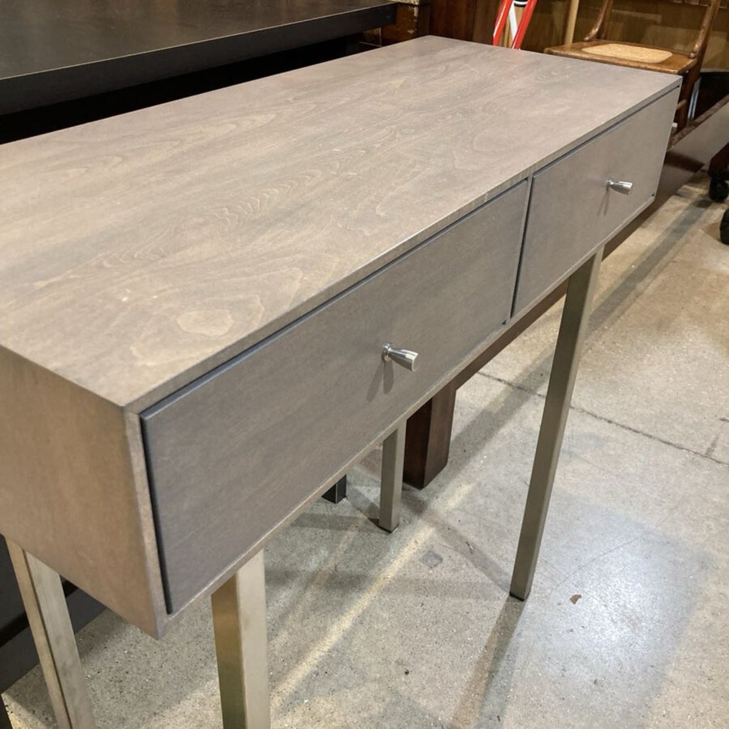 Hudson 2-Drawer Console Table Maple - image-4