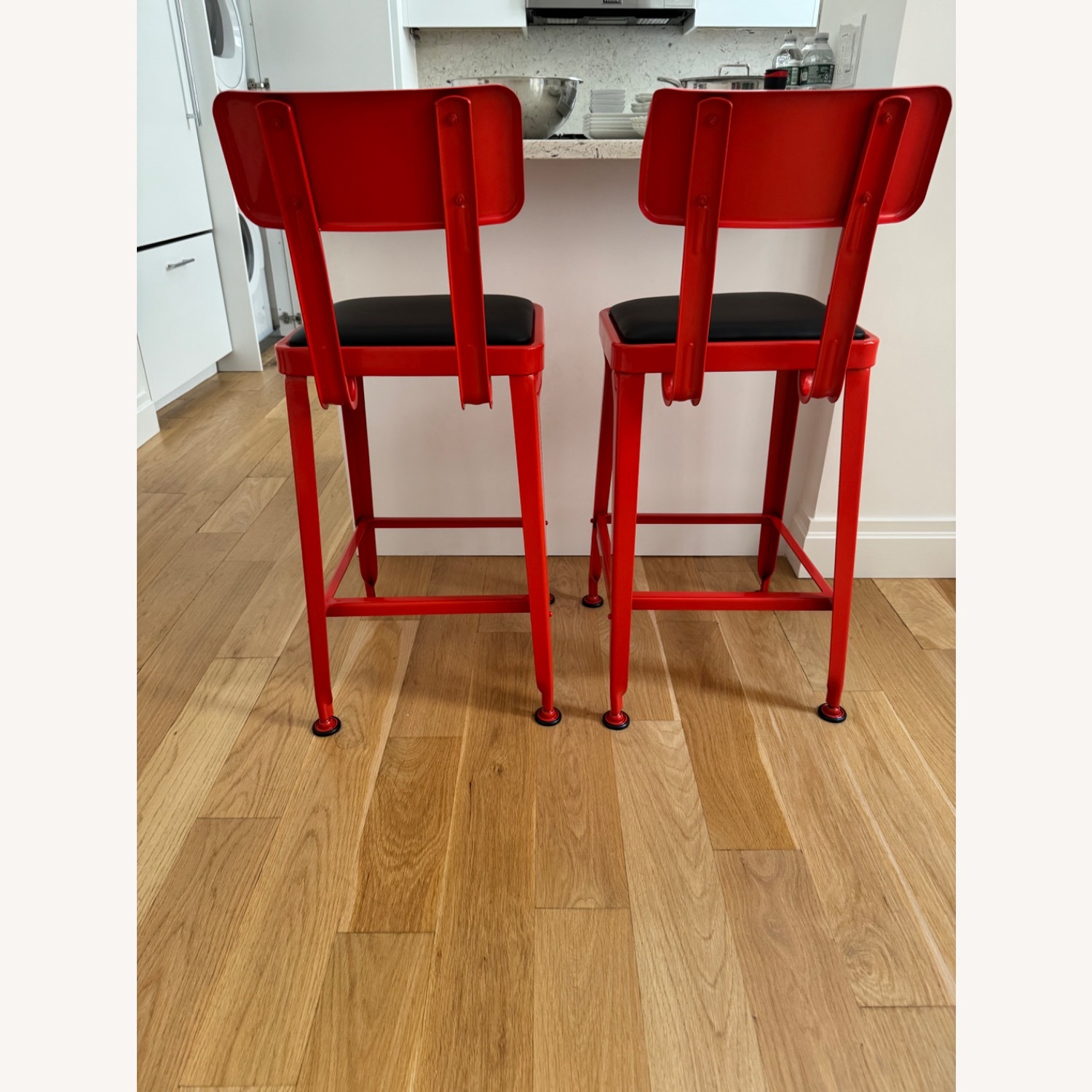Industry West Octane Red Counter Stools - image-4