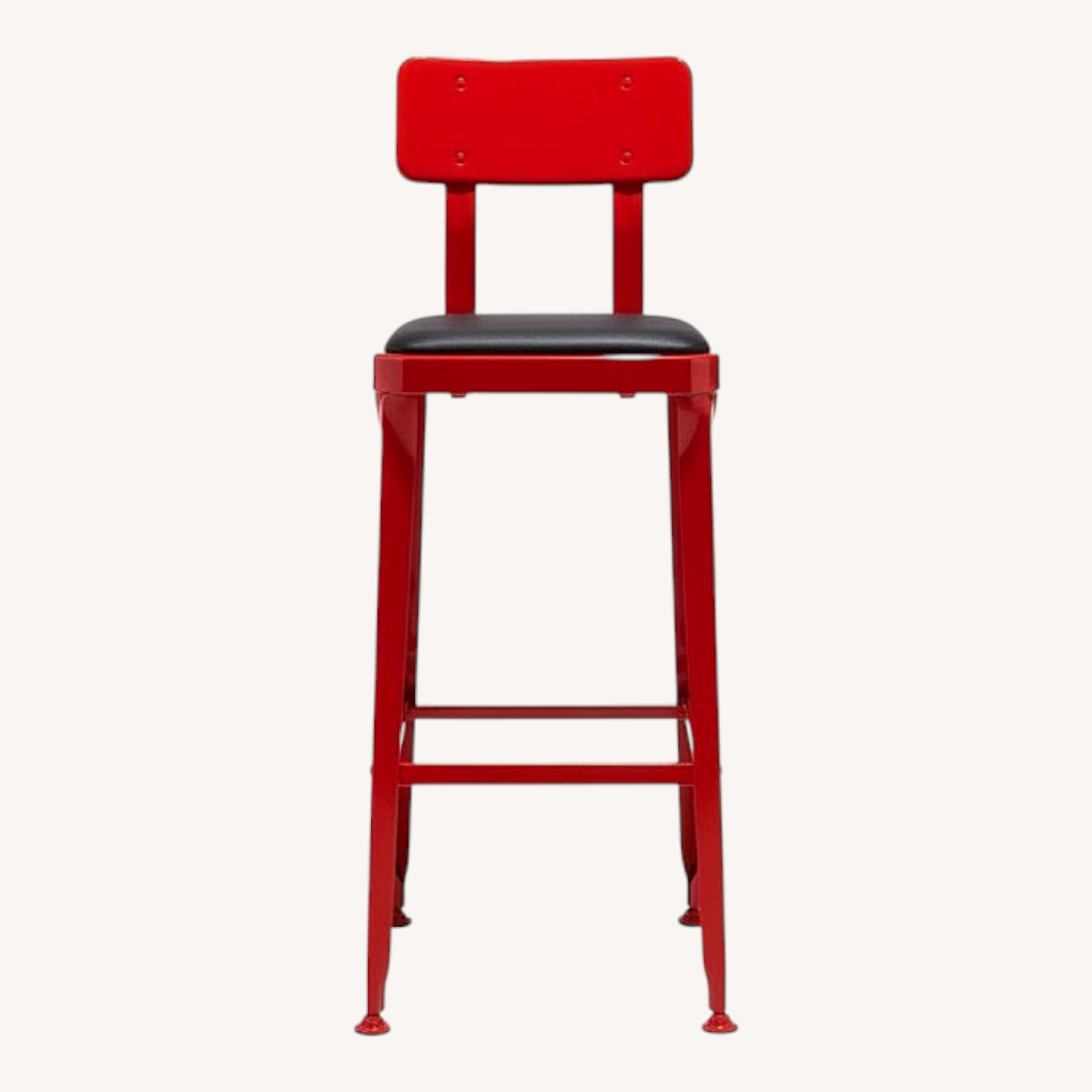 Image of Industry West Octane Red Counter Stools