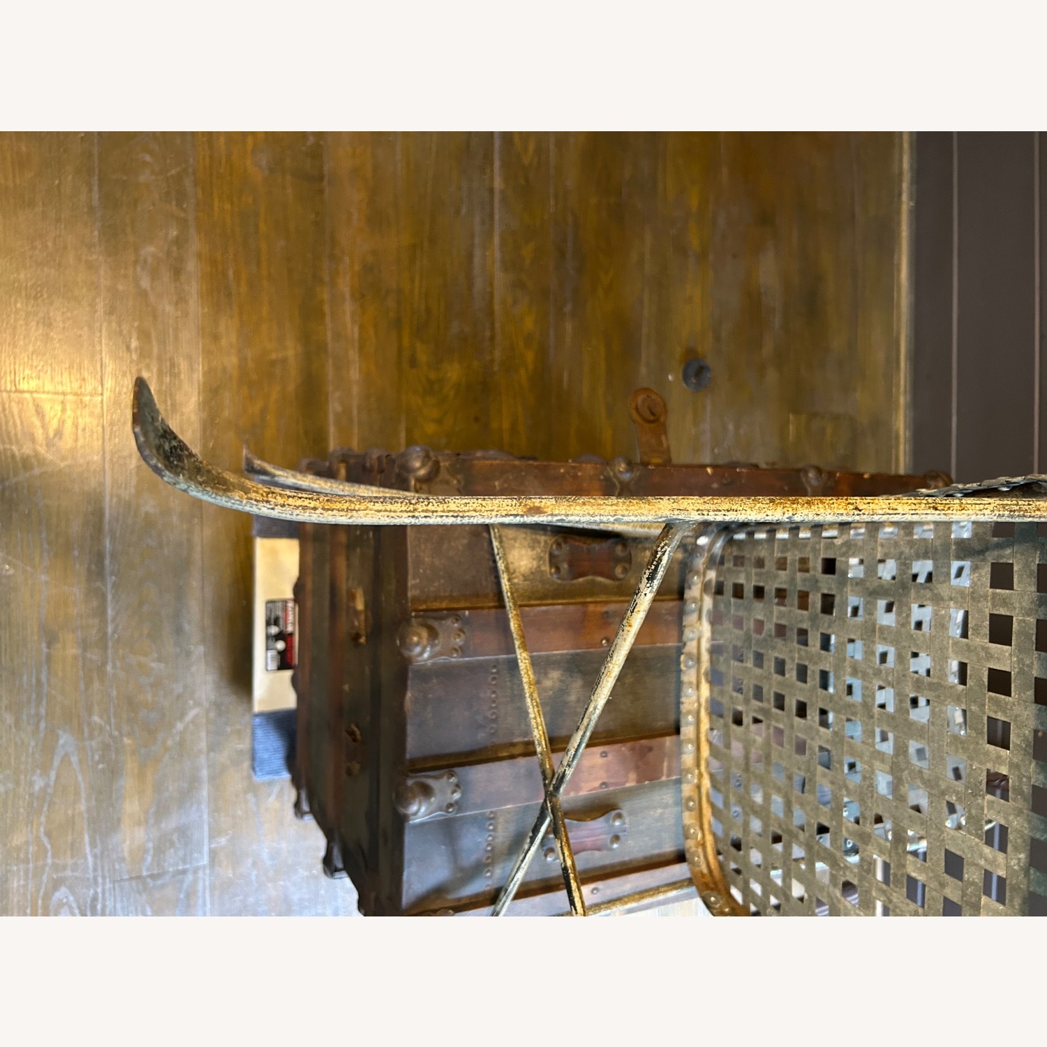Silver Metal Dining Chairs - image-2