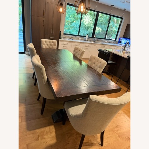 Used Pottery Barn Lorraine Dining Table & Chairs for sale on AptDeco