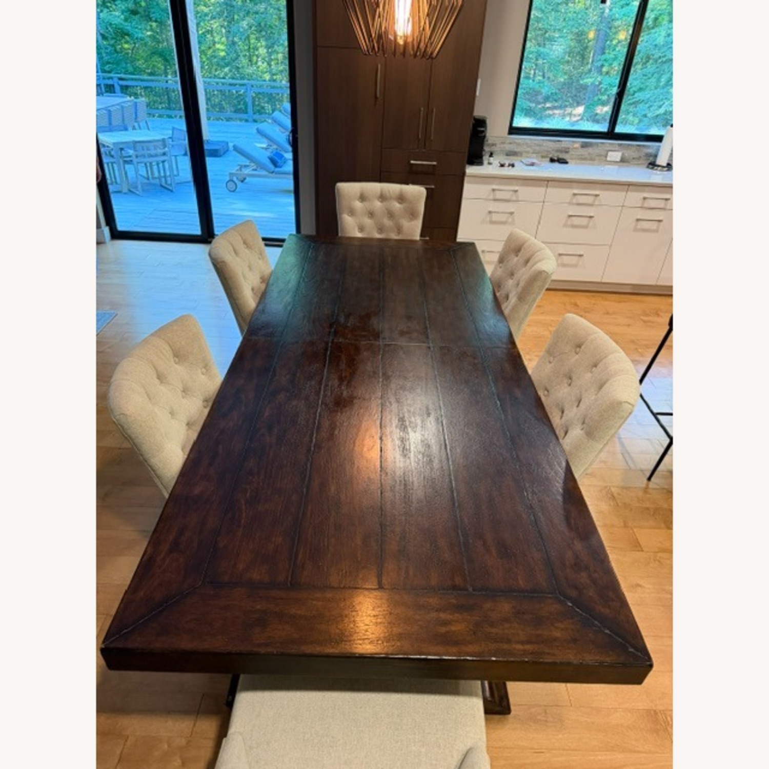 Pottery Barn Lorraine Dining Table & Chairs - image-2