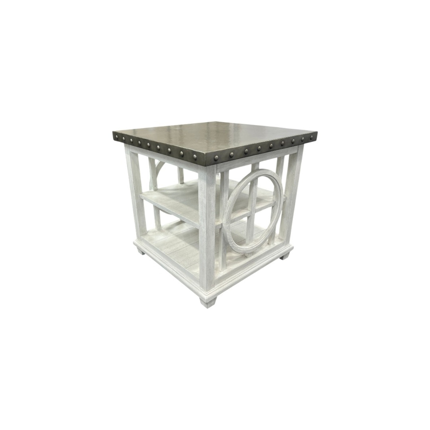 Lexington Oyster Bay Lewiston Square Lamp Table - image-4