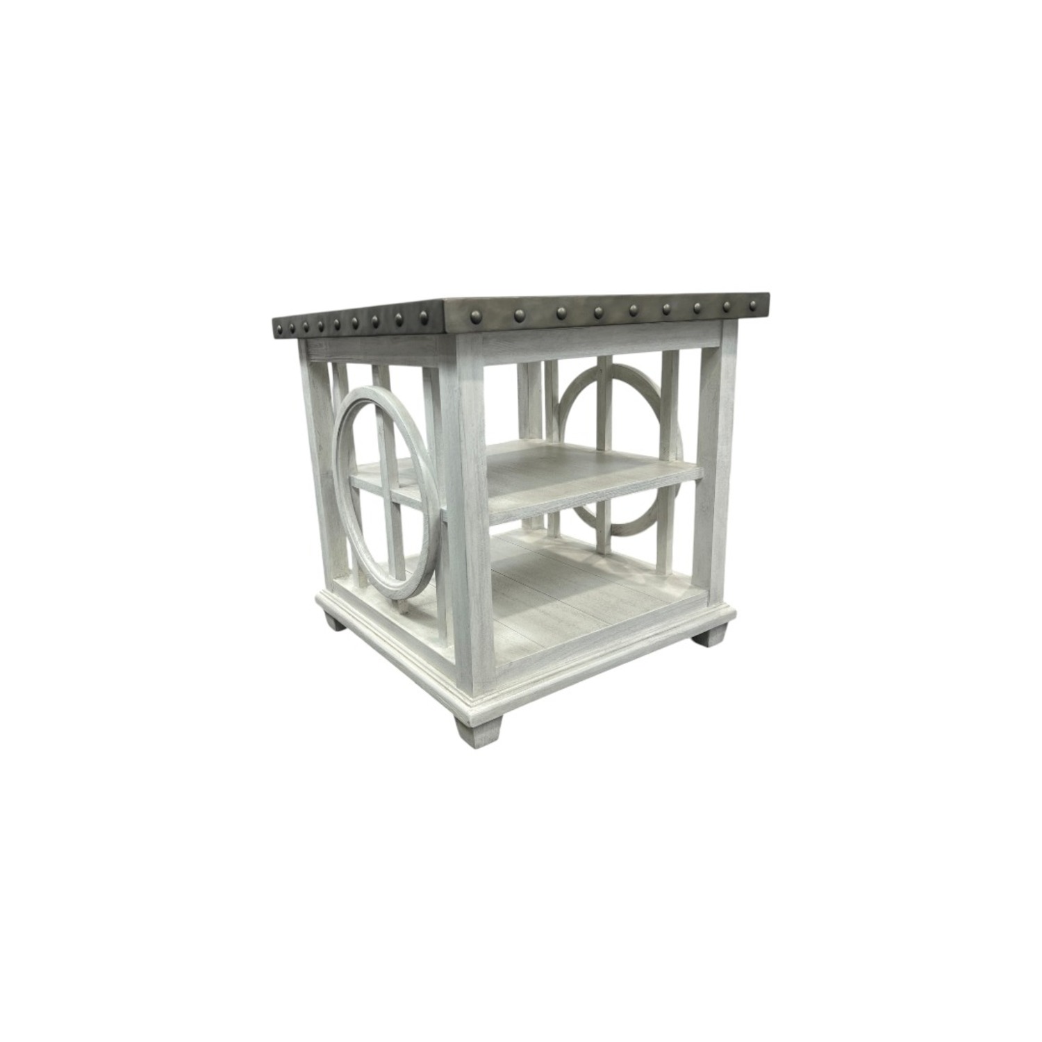 Lexington Oyster Bay Lewiston Square Lamp Table - image-13