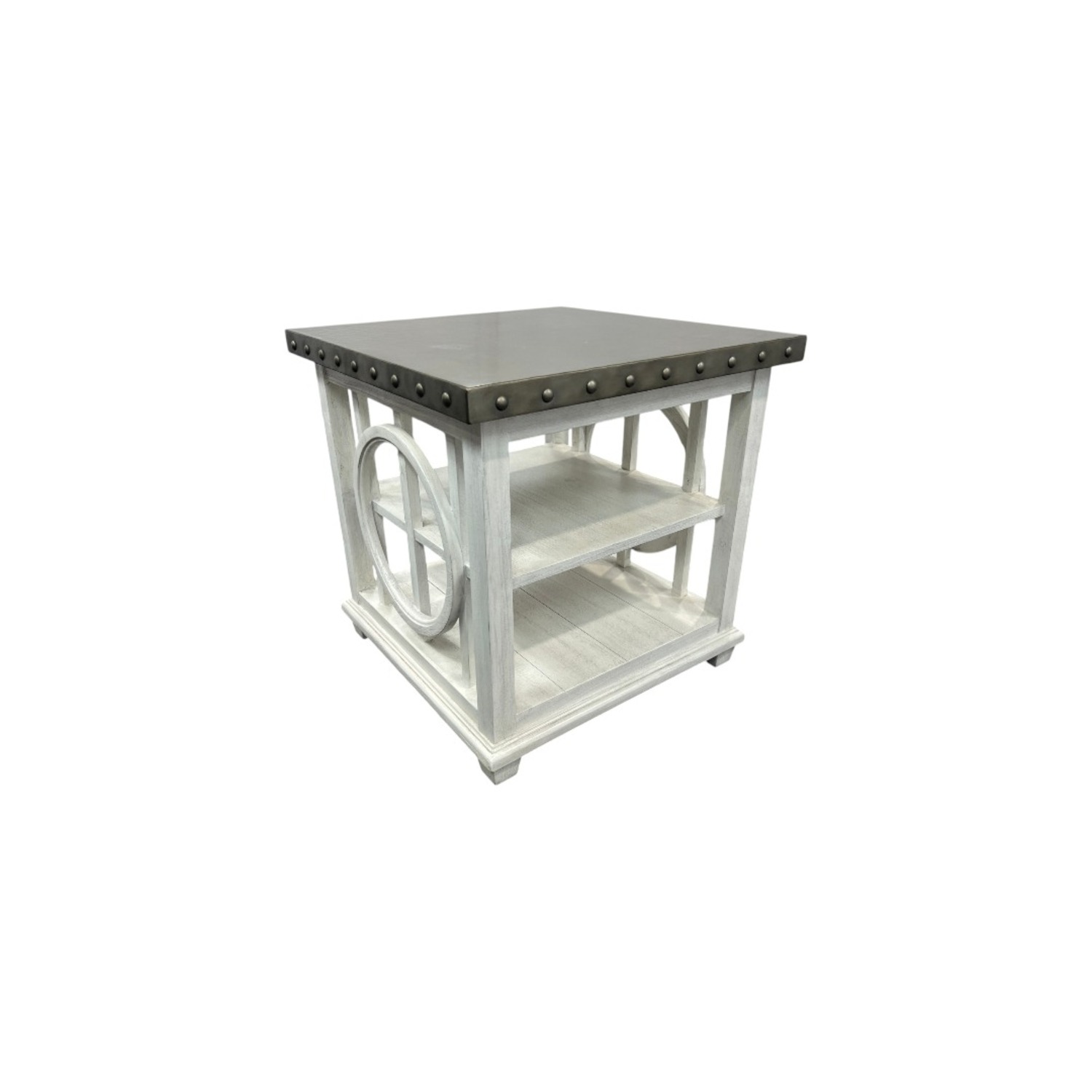 Lexington Oyster Bay Lewiston Square Lamp Table - image-12