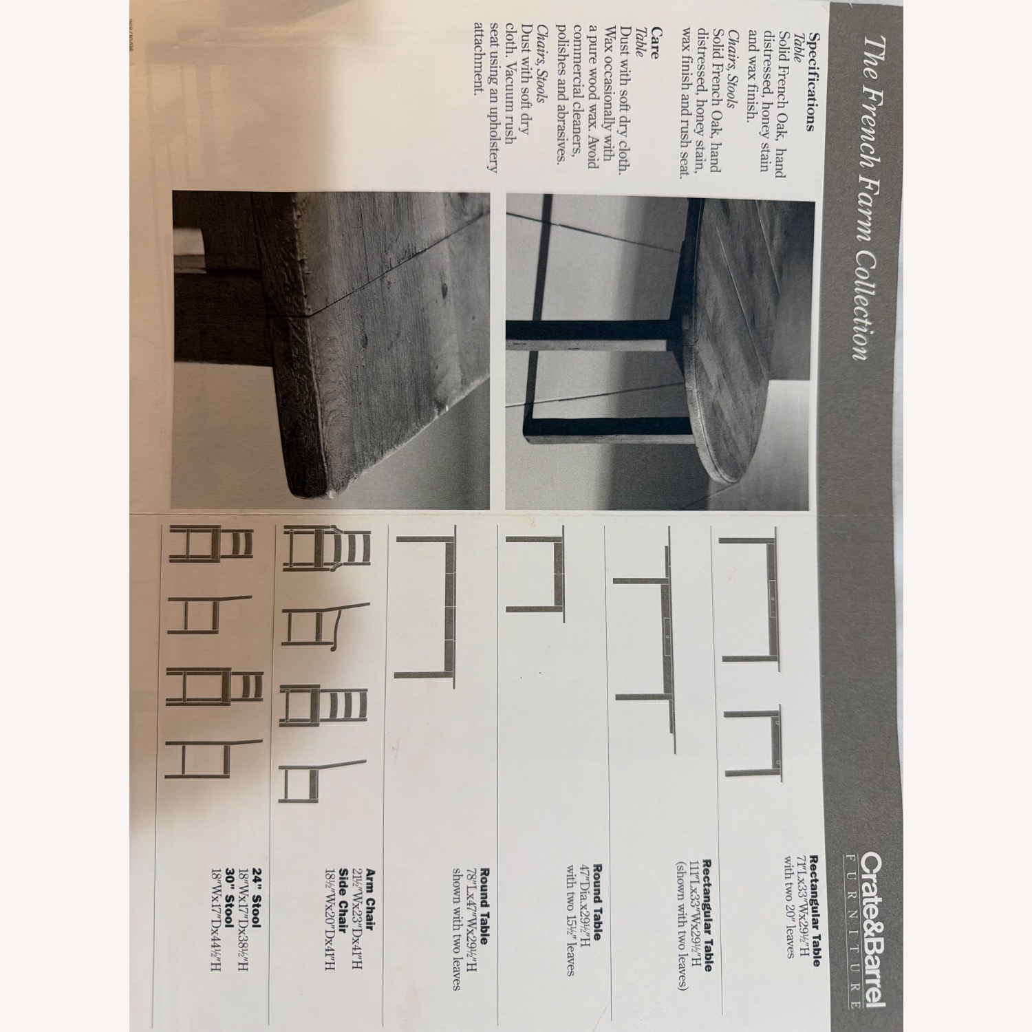 Crate & Barrel Dining Room Table - image-5