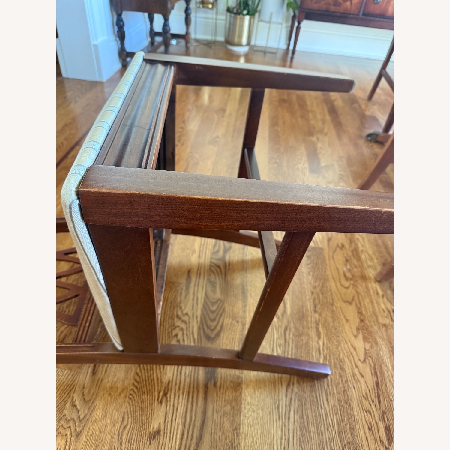 Vintage Mahogany Dining Room Chair Set (6) - image-2