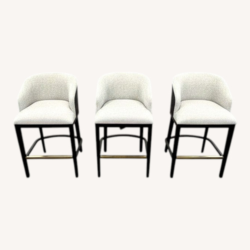 Used Hooker Furniture Curata Upholstered Bar Stool for sale on AptDeco