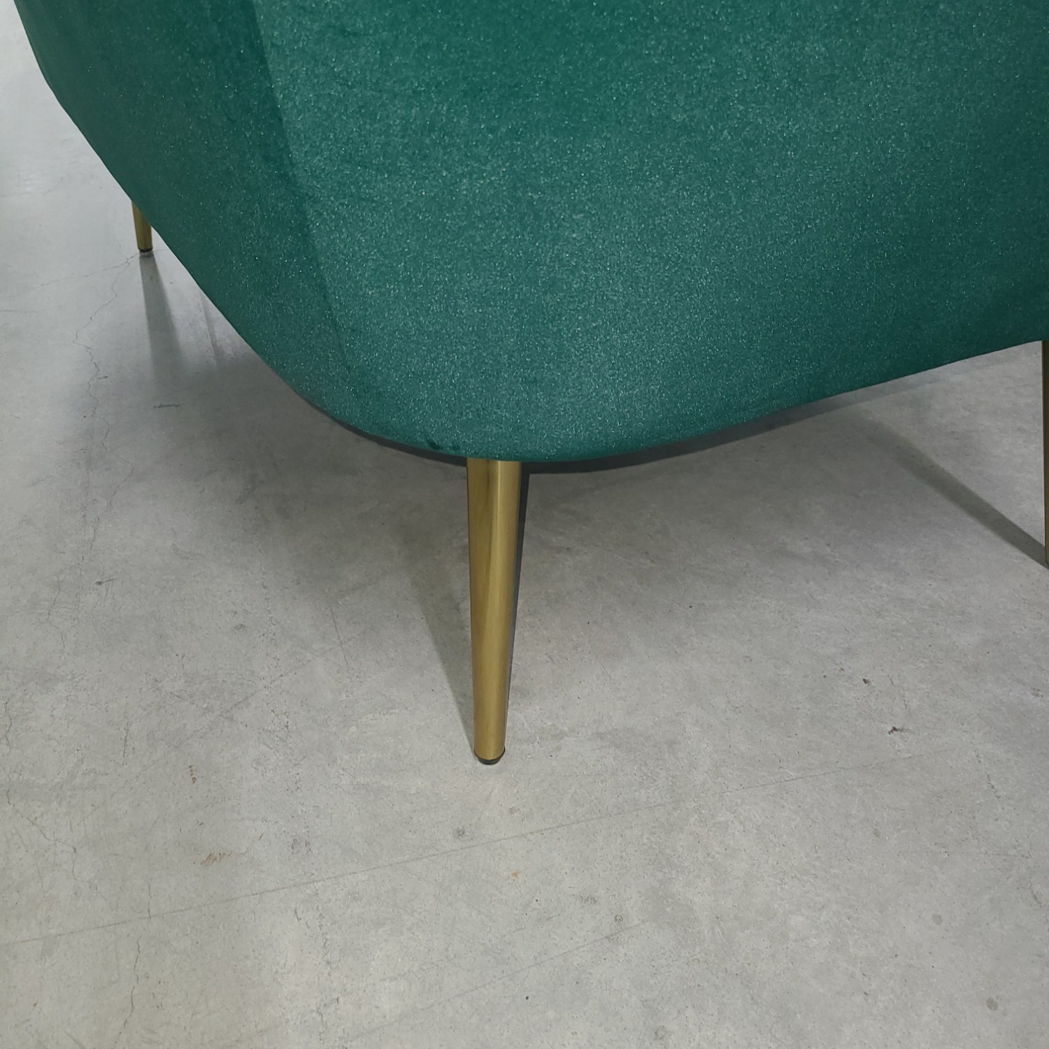 Hendrix Green Velvet Loveseat - image-7