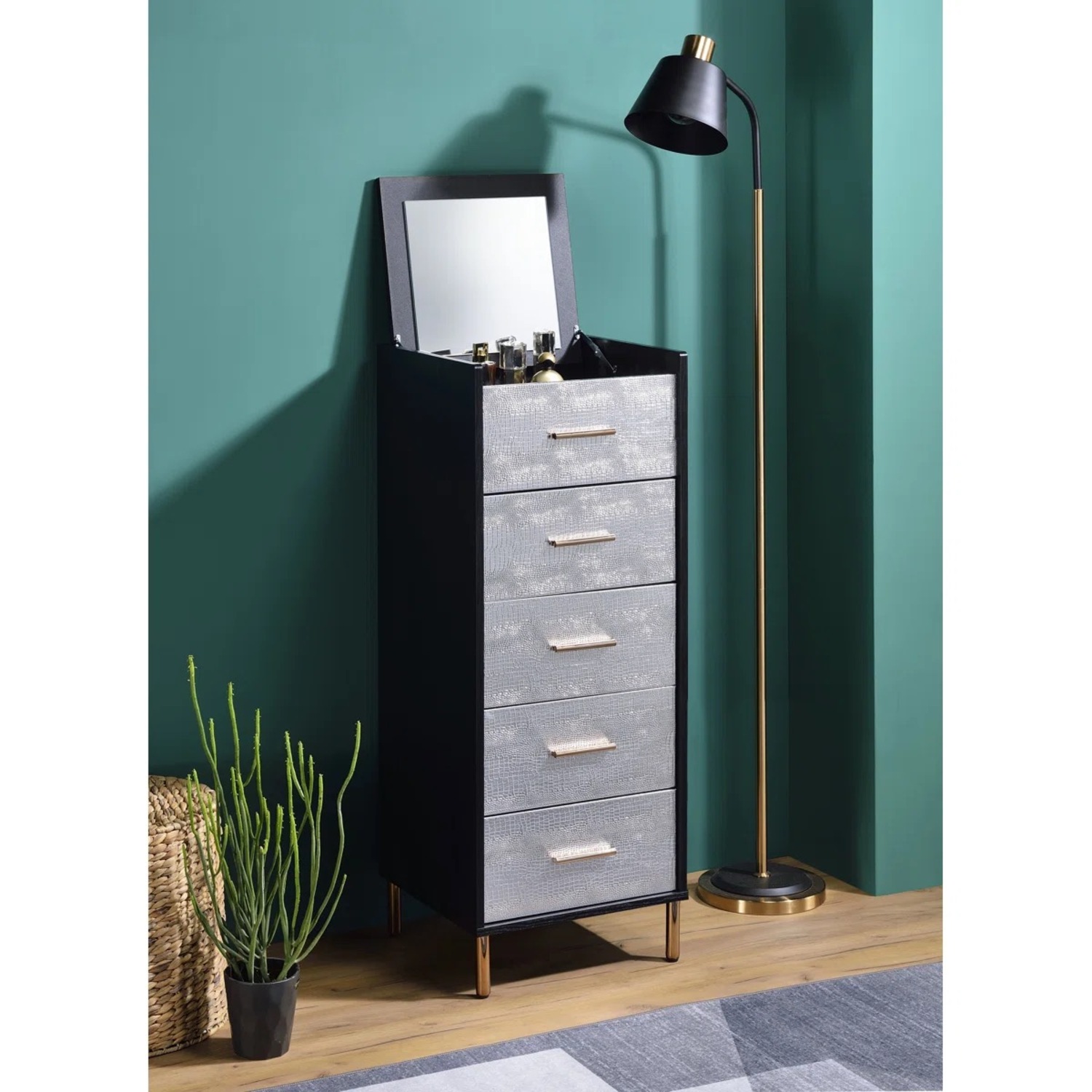 Modern Jewelry Armoire - image-6