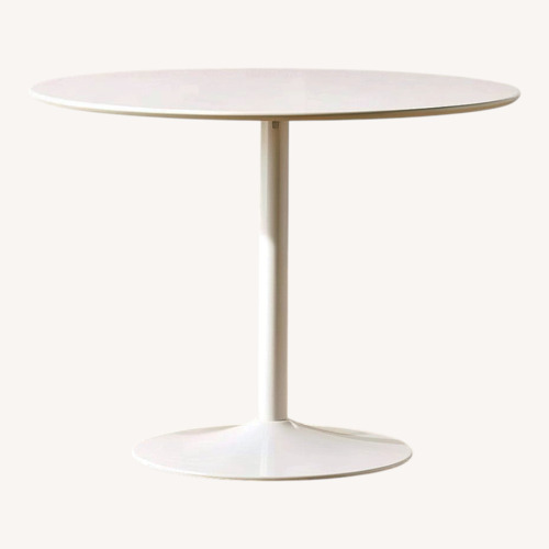 Used CB2 Odyssey White Dining Table for sale on AptDeco