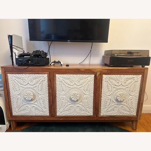 Used West Elm Wooden Sideboard for sale on AptDeco