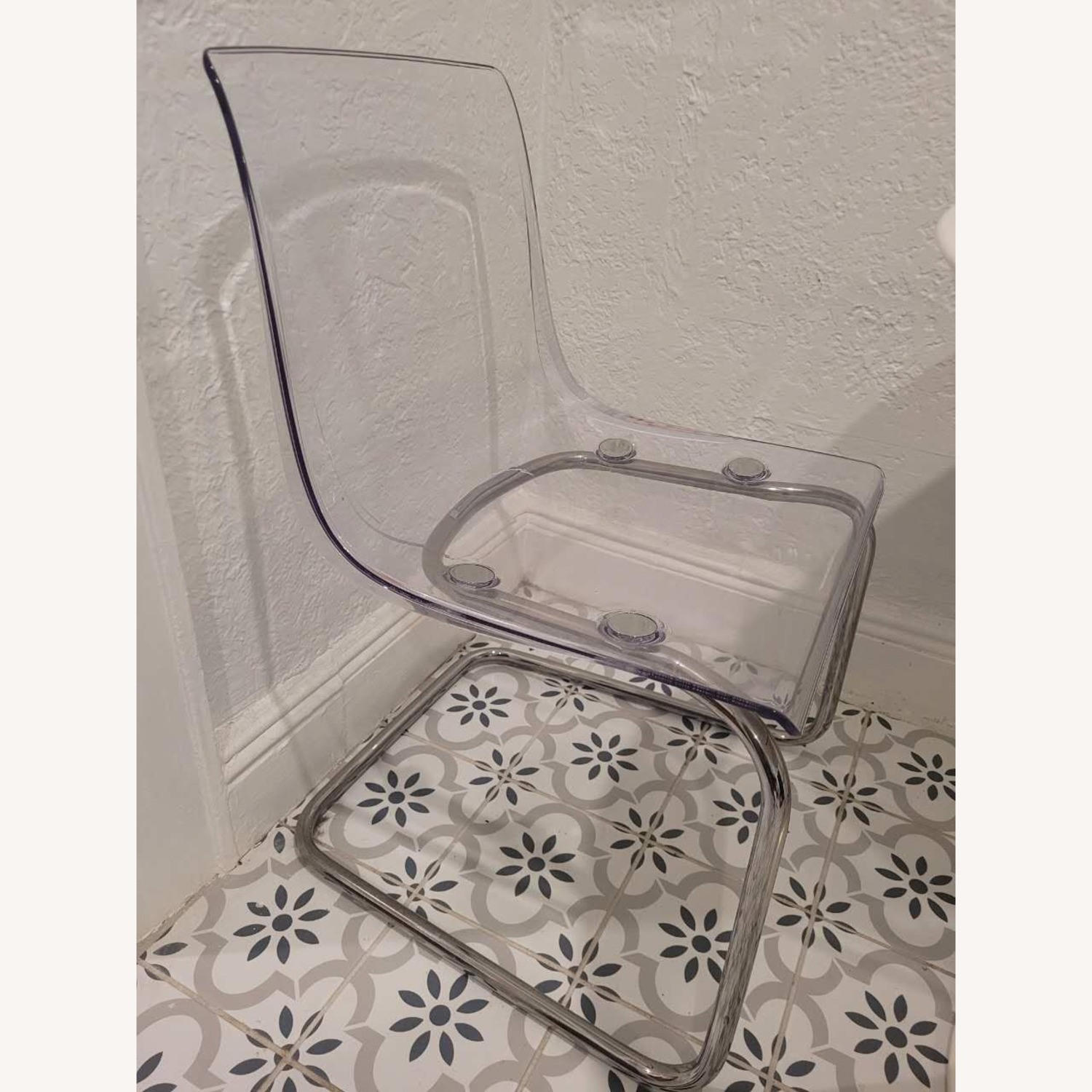 IKEA Tobias Metal Dining Chairs - image-4