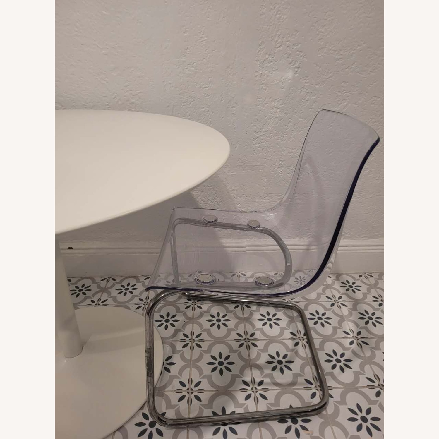 IKEA Tobias Metal Dining Chairs - image-5