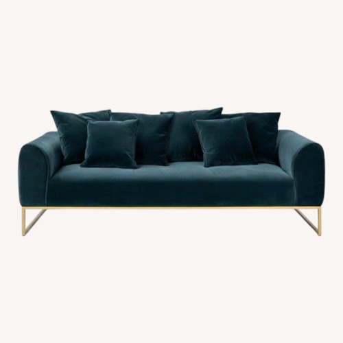 Used Article Kits Pacific Blue Sofa for sale on AptDeco