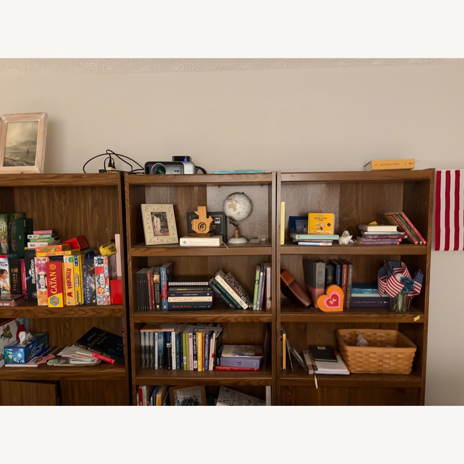 Dark Brown Bookcases - image-1