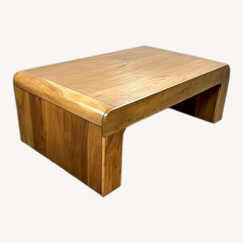 Used Joss & Main Runi Solid Wood Single Coffee Table for sale on AptDeco