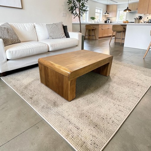 Used Joss & Main Runi Solid Wood Single Coffee Table for sale on AptDeco