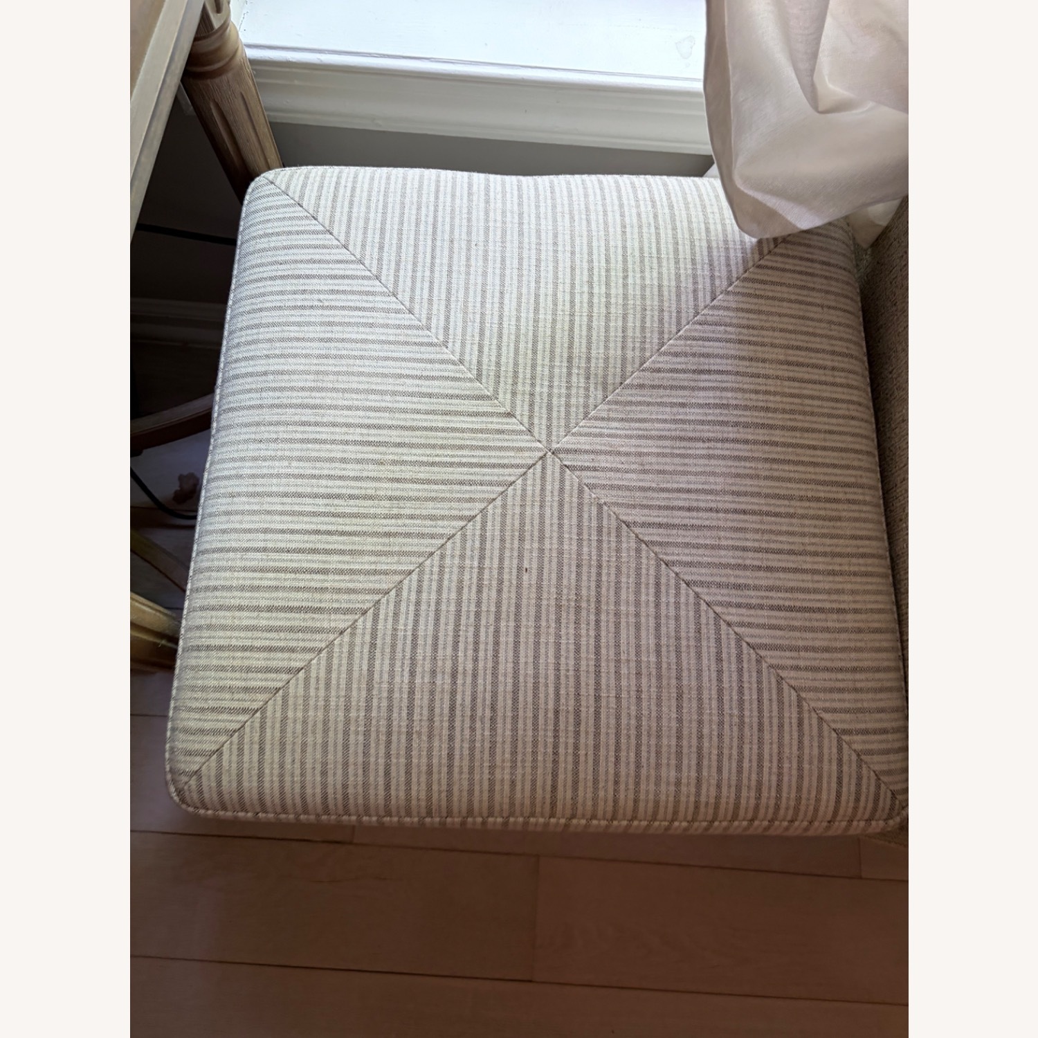 Lynwood Slipcover Cube Ottoman Gray - image-2