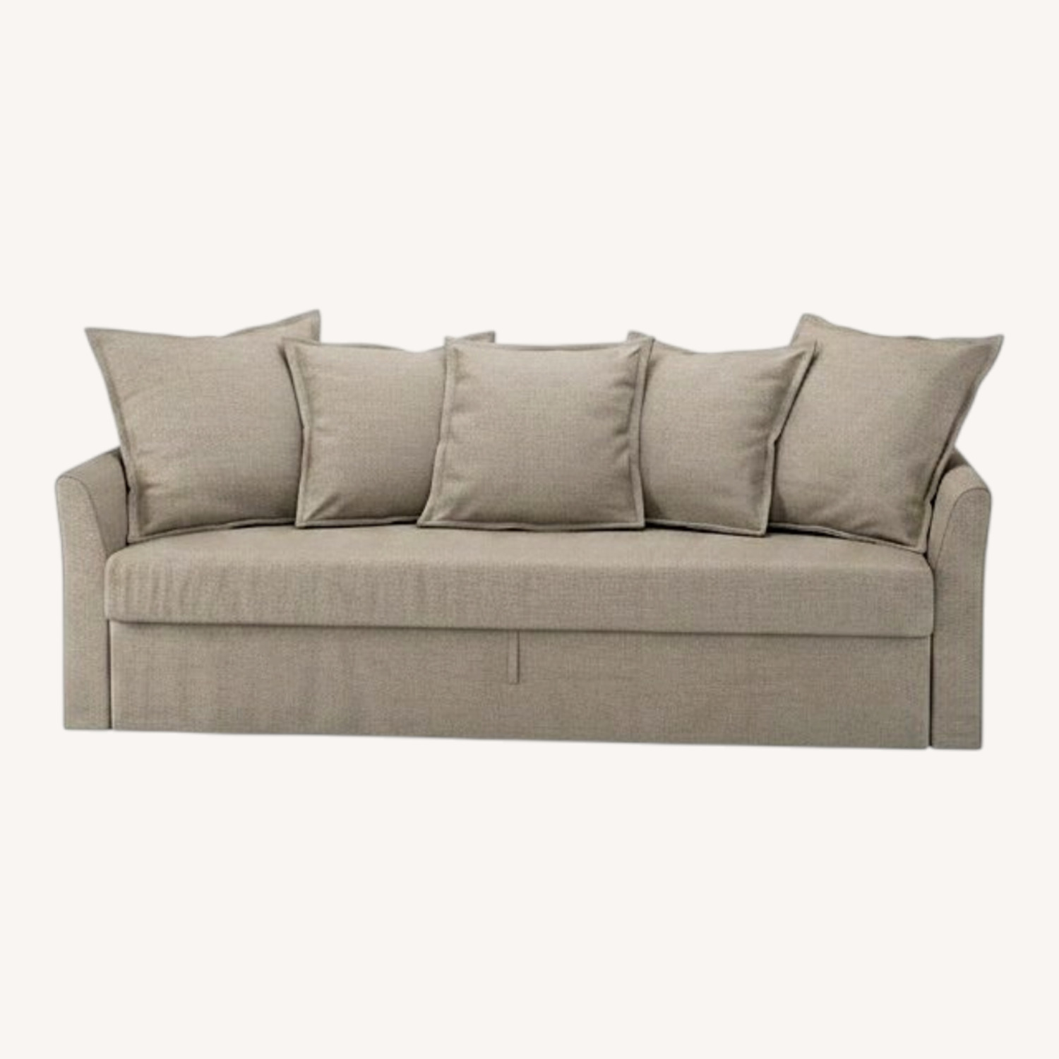 IKEA HOLMSUND Light Gray Sleeper Sofa - image-0