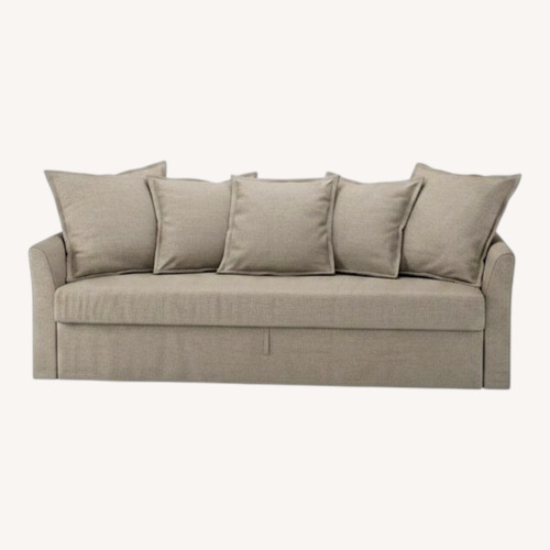 Used IKEA HOLMSUND Light Gray Sleeper Sofa for sale on AptDeco
