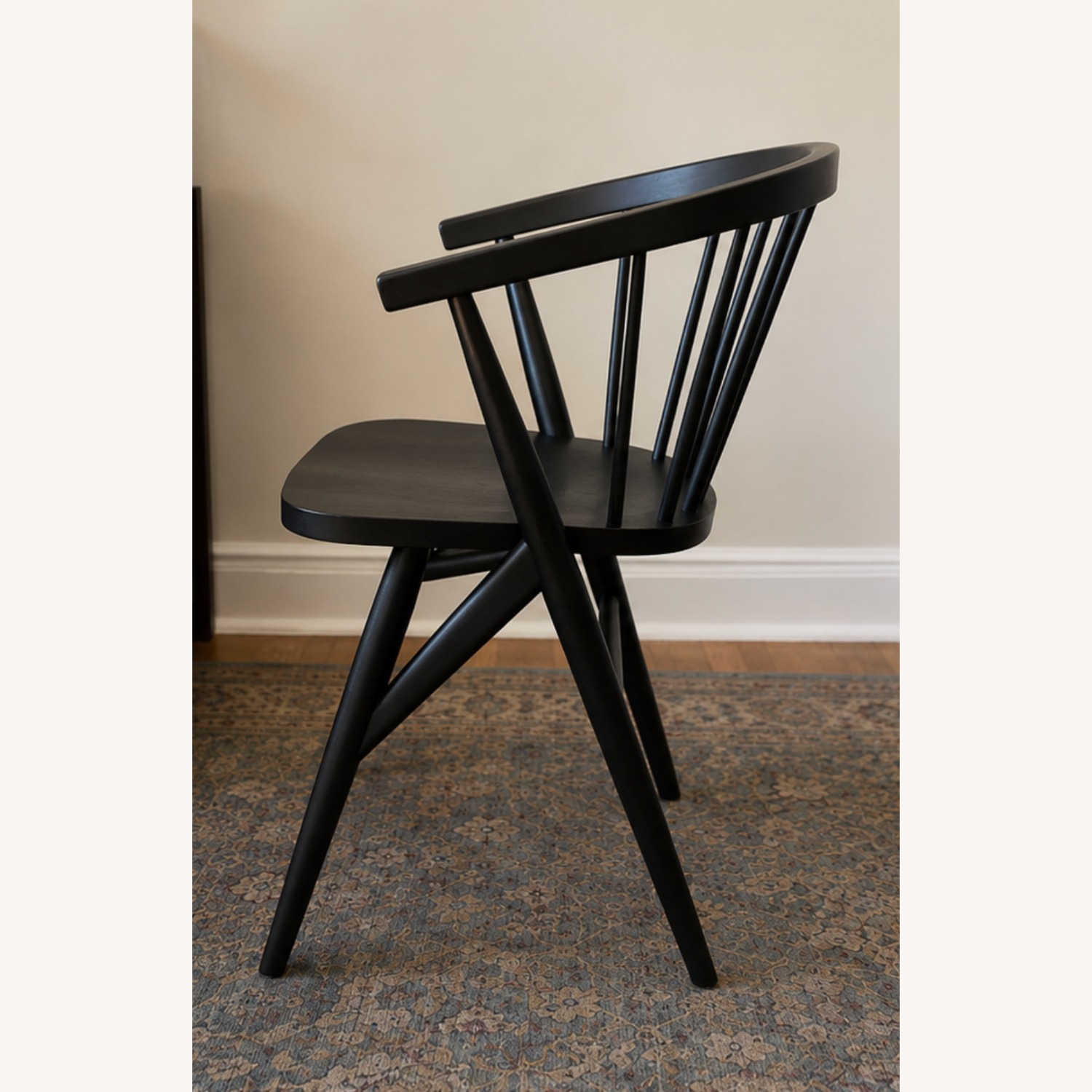 Room & Board Soren Black Wood Dining Chairs - image-3