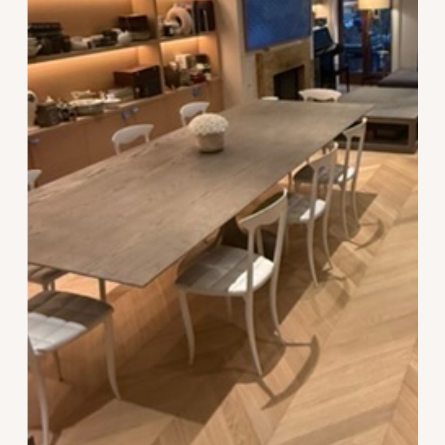 Restoration Hardware Aero Rectangular Dining Table - image-2