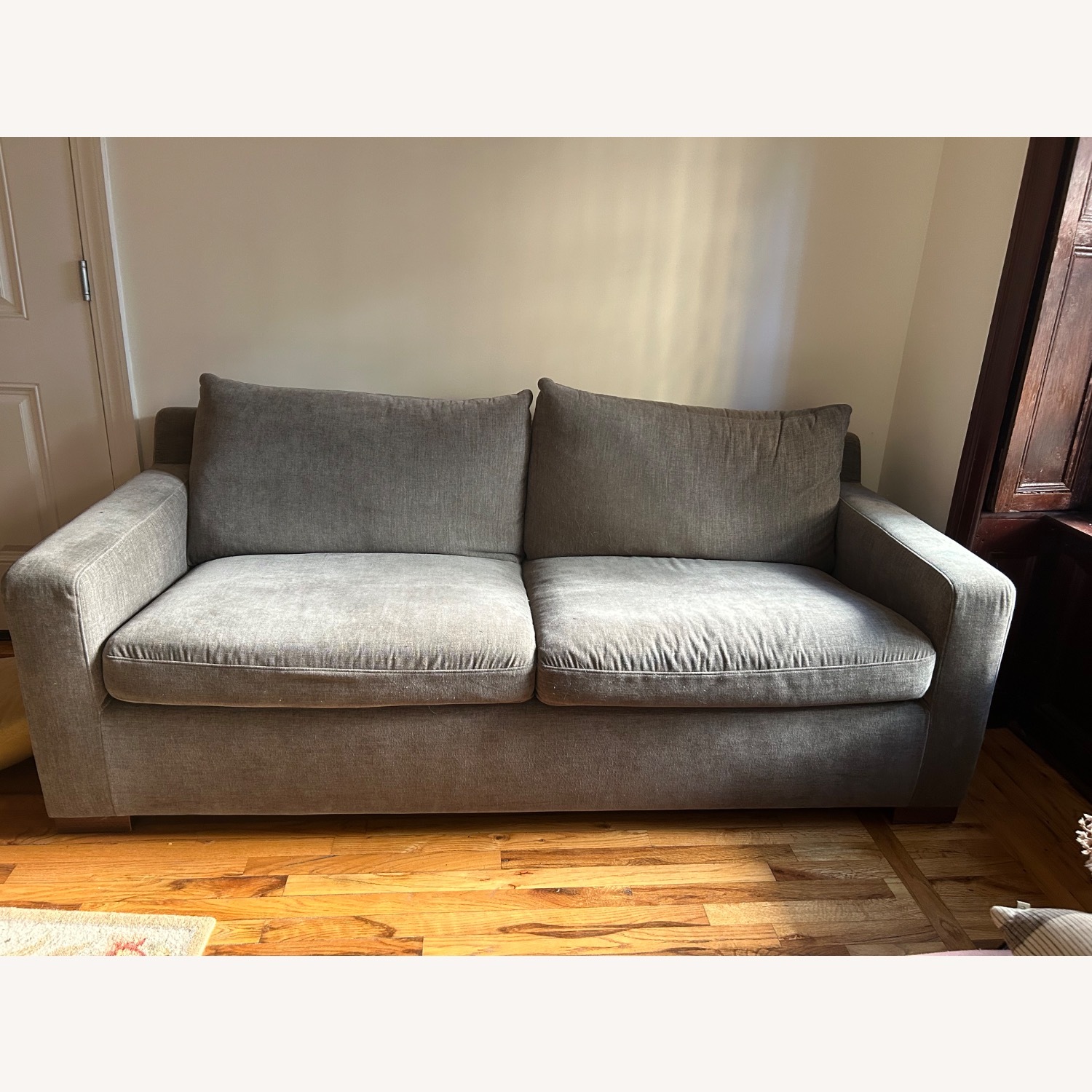 Interior Define Sleeper Sofa Dove GreyVelour - image-1