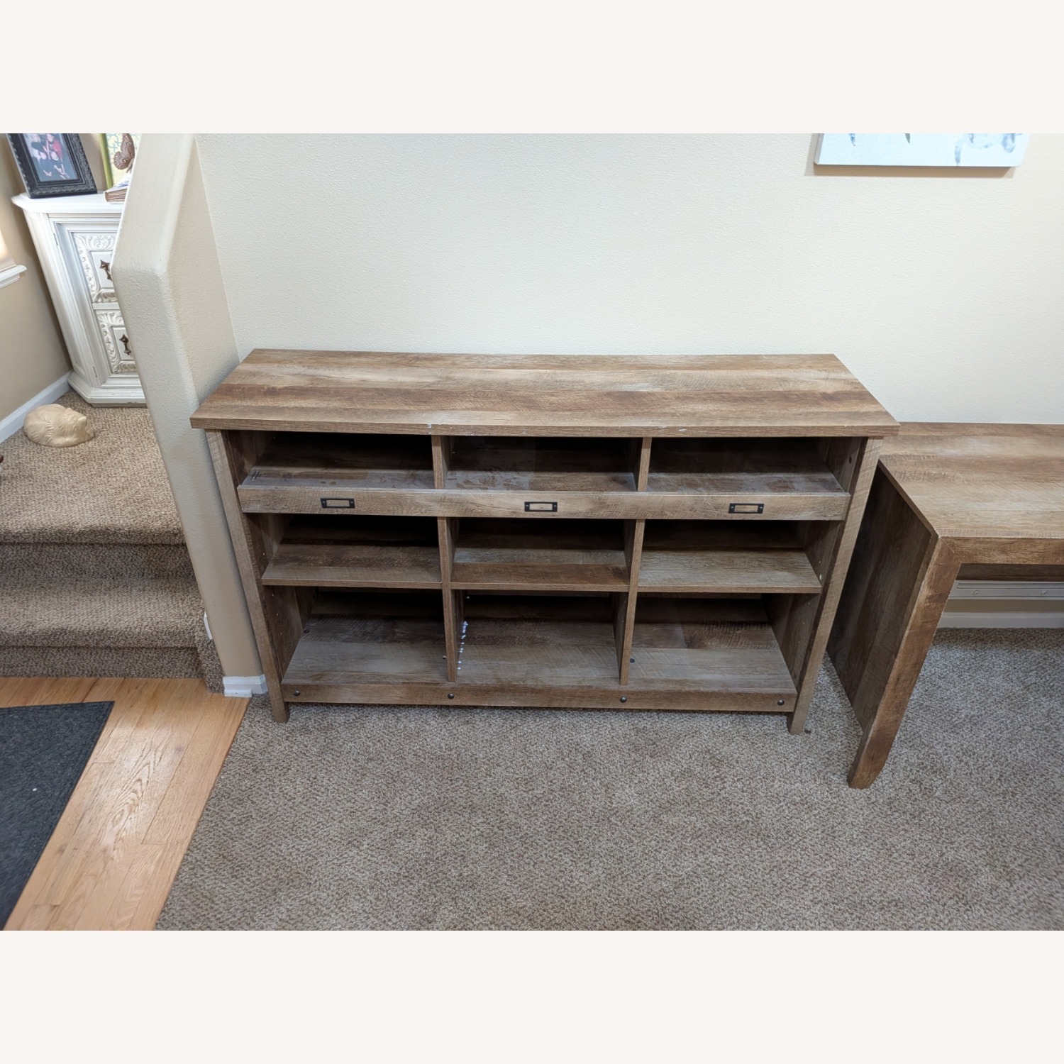 American Furniture Manufacturing Natural Bookcase - image-3
