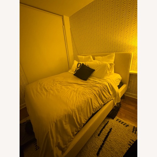 Used Living Spaces Dune II Queen Bed for sale on AptDeco