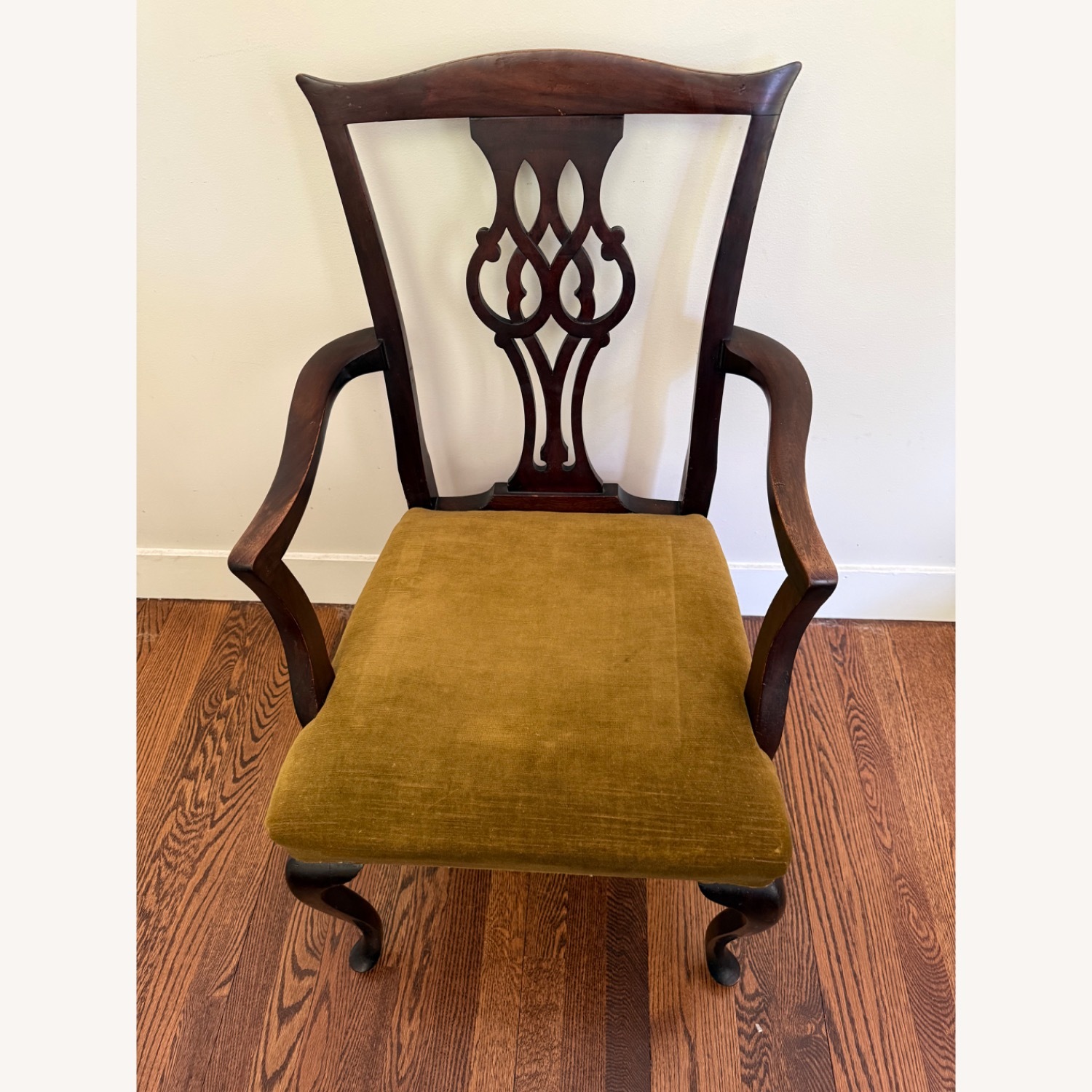 Vintage/Antique Finds Dark Brown Accent Chair - image-2