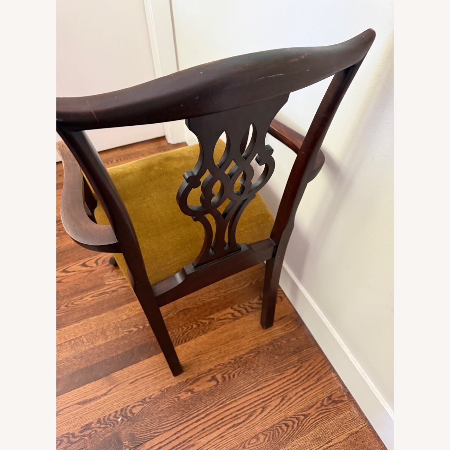 Vintage/Antique Finds Dark Brown Accent Chair - image-6