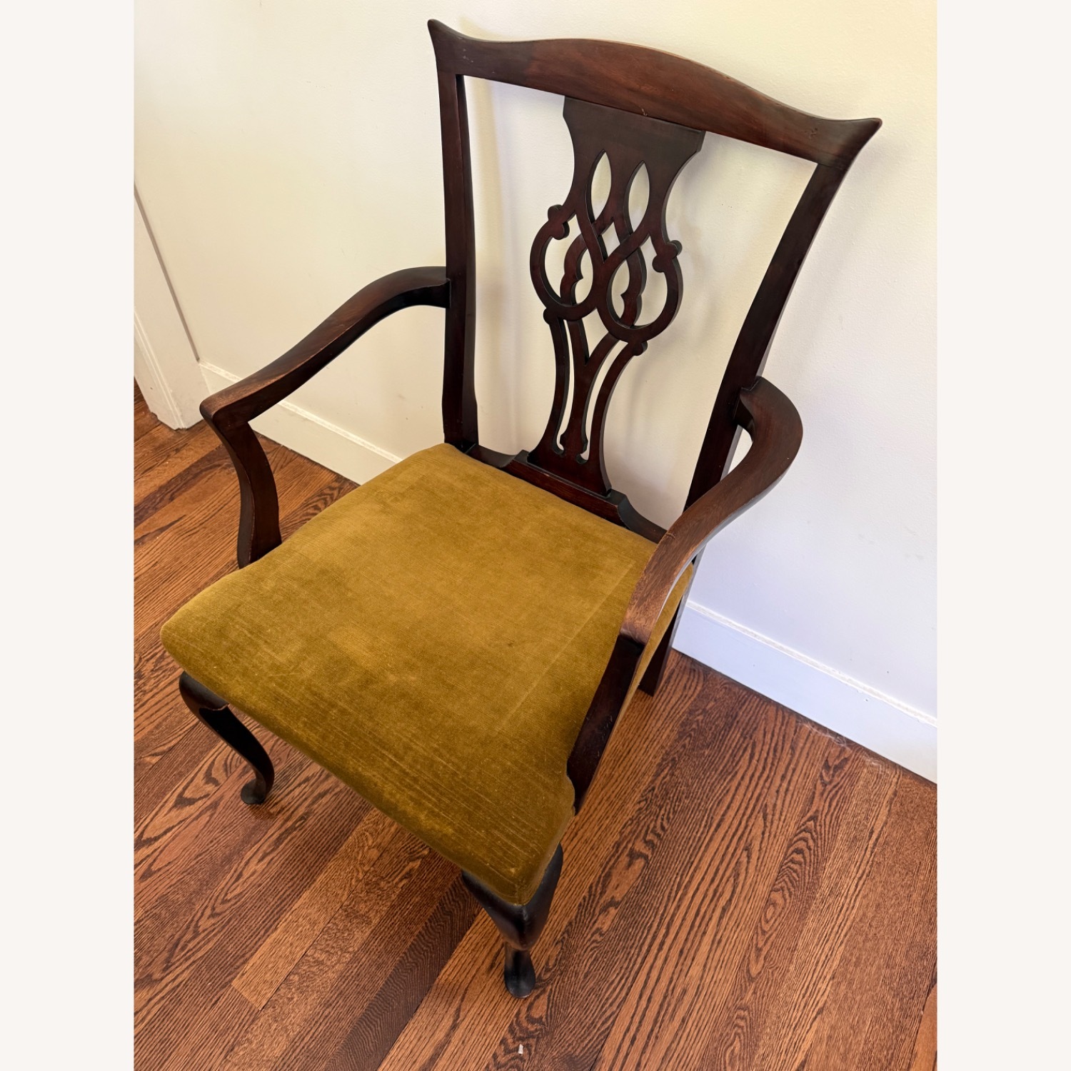 Vintage/Antique Finds Dark Brown Accent Chair - image-3