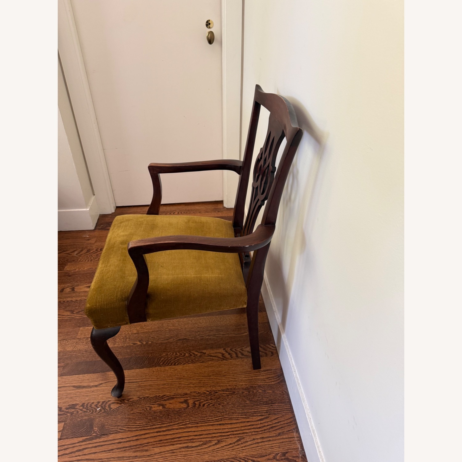 Vintage/Antique Finds Dark Brown Accent Chair - image-4