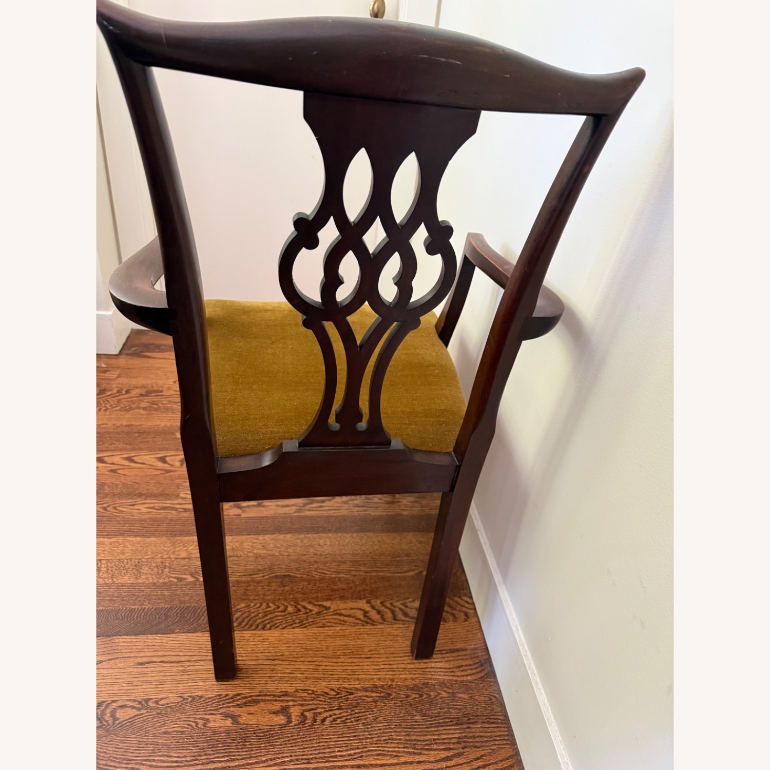 Vintage/Antique Finds Dark Brown Accent Chair - image-7