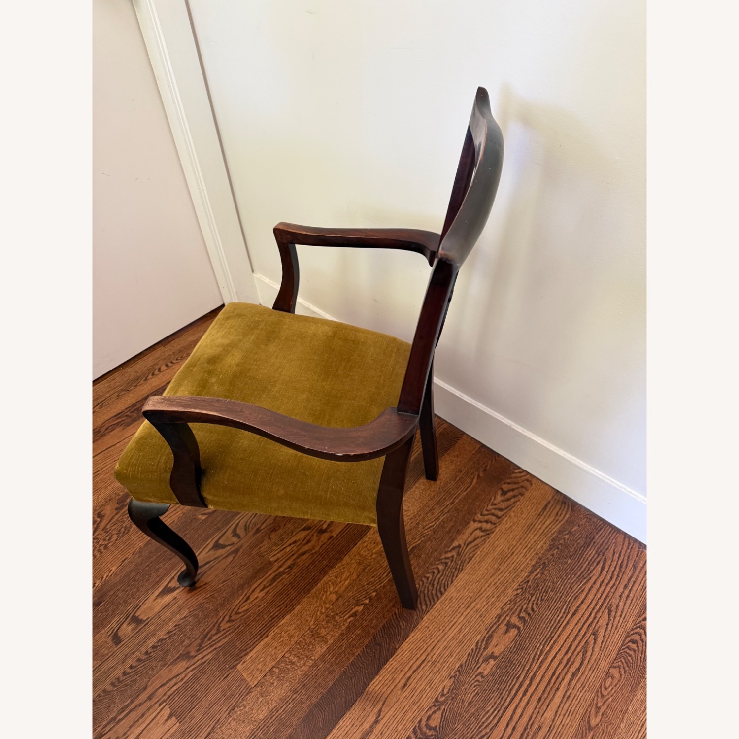 Vintage/Antique Finds Dark Brown Accent Chair - image-5